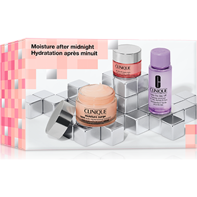 Clinique Moisture After Midnight Skincare Gift Set (WORTH £84) Sale