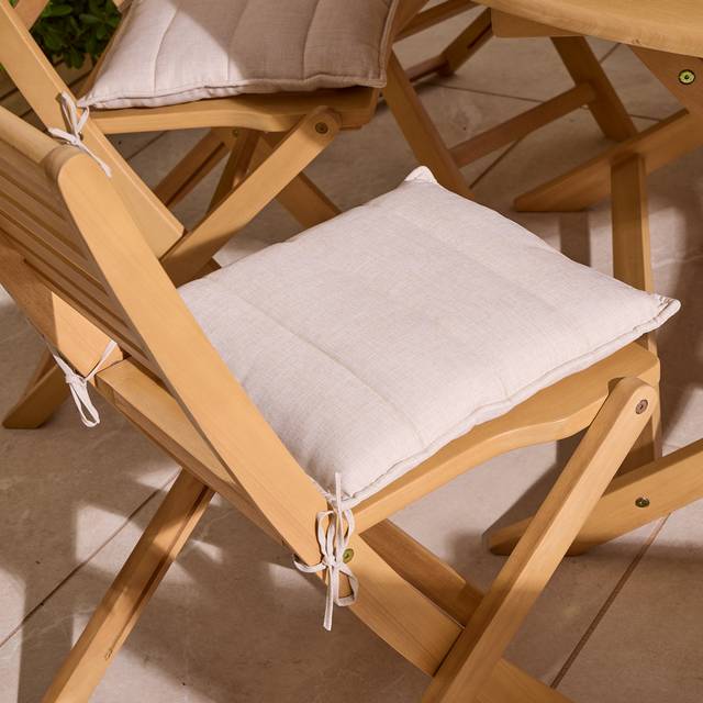 Rowlinson Garden Products Rowlinson Ashdown Folding 8 Seat Round Dining Set With Cushions