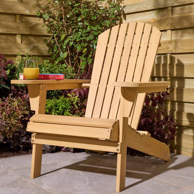 Rowlinson Sandown Adirondack Chair, Brown