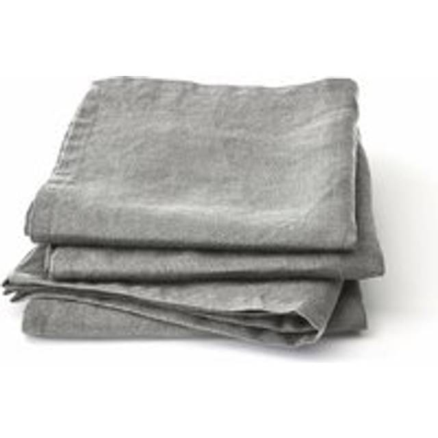 Set of 4 Linette Linen Table Napkins - galet grey - PACK OF 4