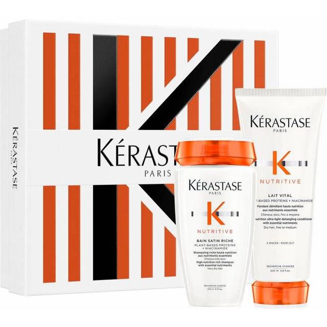 Kérastase Nutritive Hydrating Gift Set For Fine To Medium Dry Hair 250ml+200ml