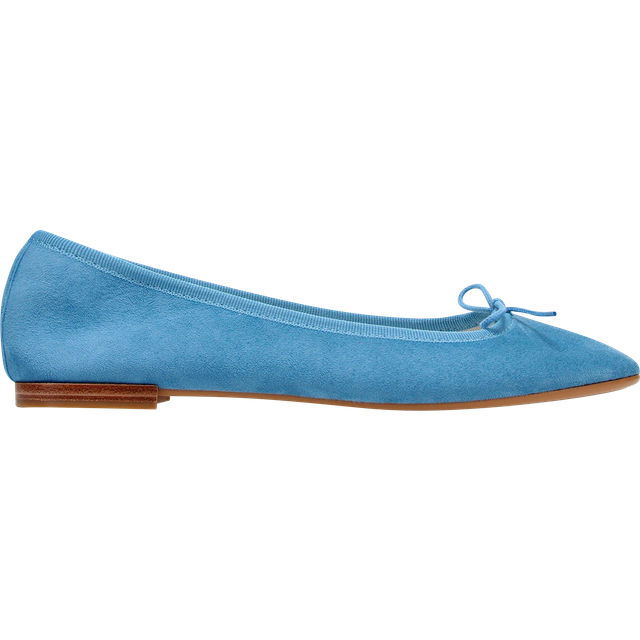 Repetto Blue Cendrillon Ballerina Flats - 1020 Eden - FR 40.5