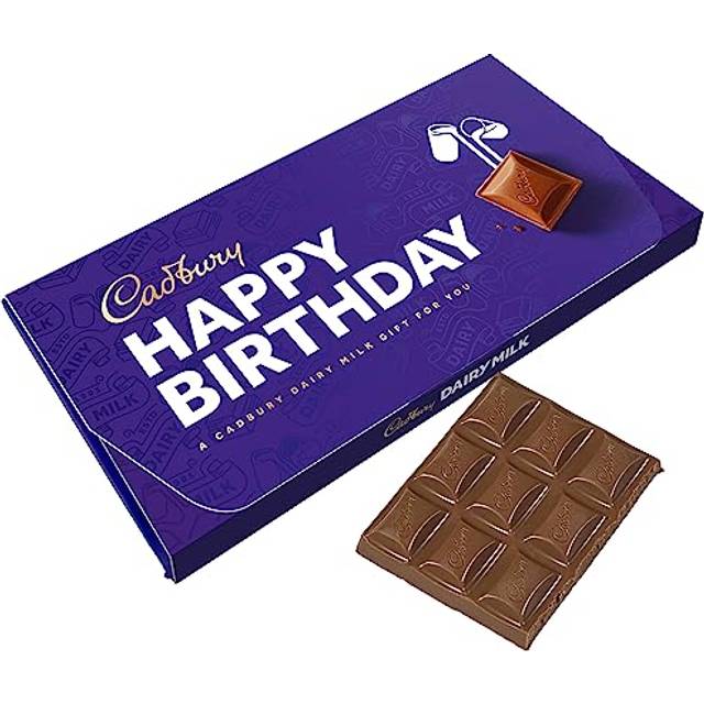 Cadbury Happy Birthday Dairy Milk Chocolate Bar with Gift Envelope