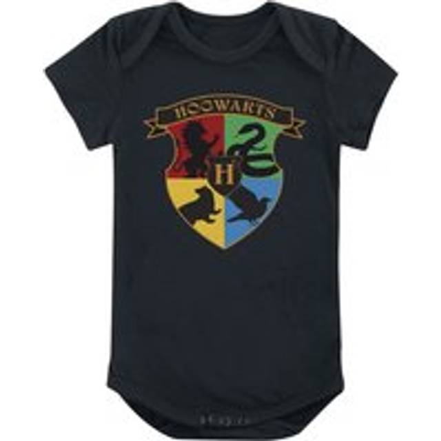 Harry Potter Body - Hogwarts Crest - 50/56 to 86/92 - for Girls & Boys - black - EMP Exclusive Merchandise! - 2-6 Month