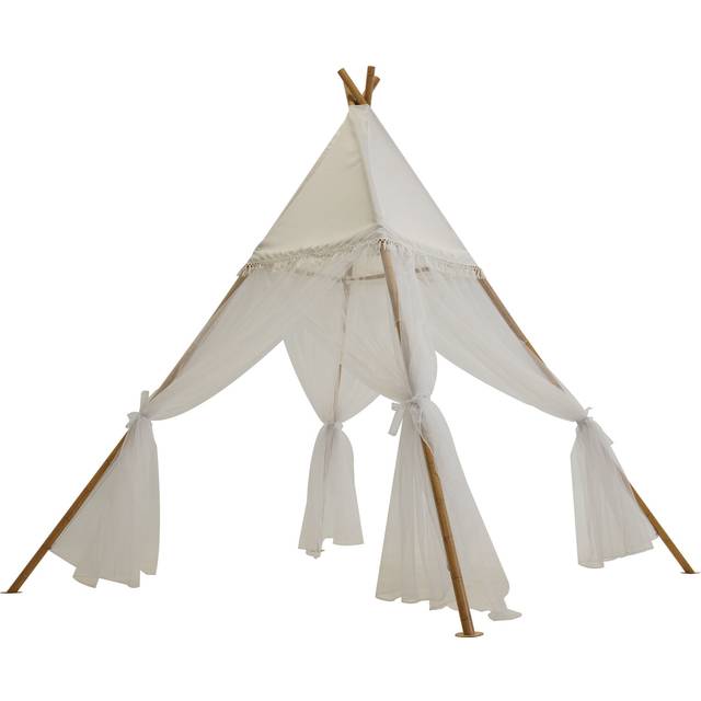 Malay Salisbury White Teepee Tent - 3 x 3m