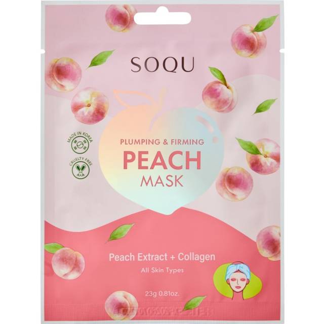SOQU Peach Sheet Mask