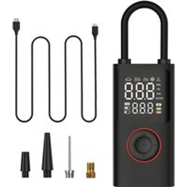 Tonchean - Portable Air Compressor, 150 psi 4000mAh Car Tire Inflator, Dual-Use Rechargeable Car Air Pump for Cars, Bicycles, Basketballs
