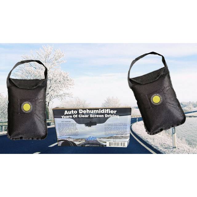 2020 update //dry air car/home dehumidifier bag moisture absorber (2 x large )