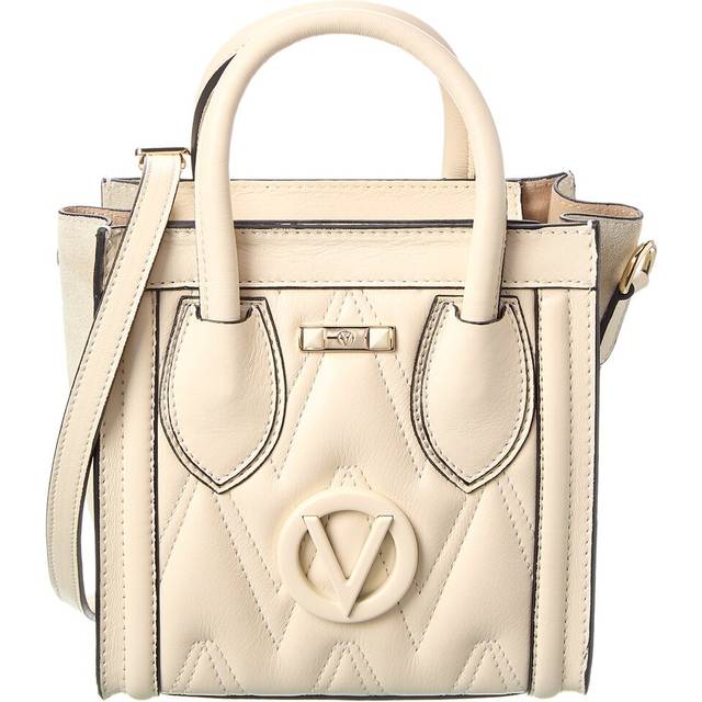 Valentino By Mario Valentino Eva Diamond Leather Tote