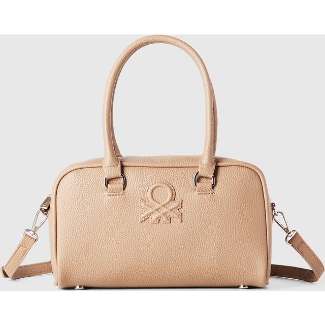 Benetton, Hand Bag In Imitation Leather, size OS, Beige, Women