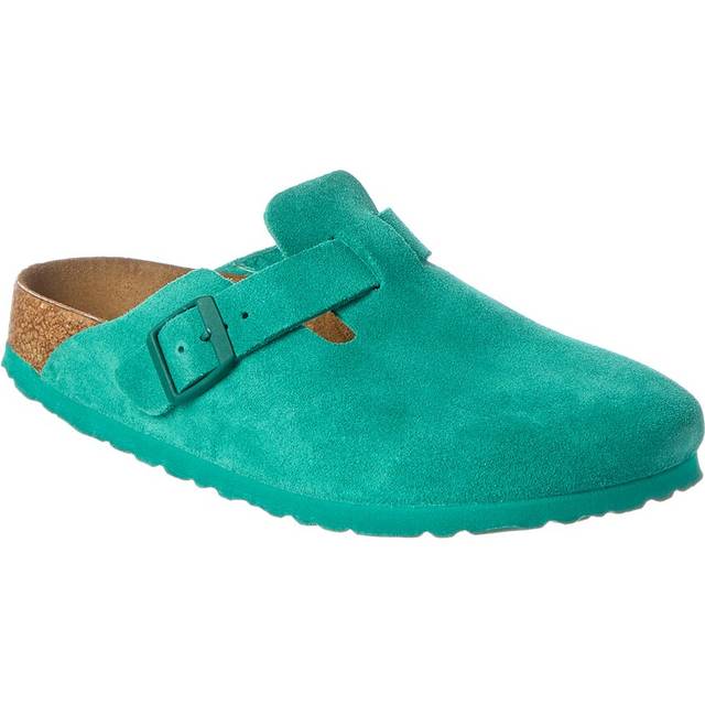 Birkenstock Boston Bs Narrow Suede Clog