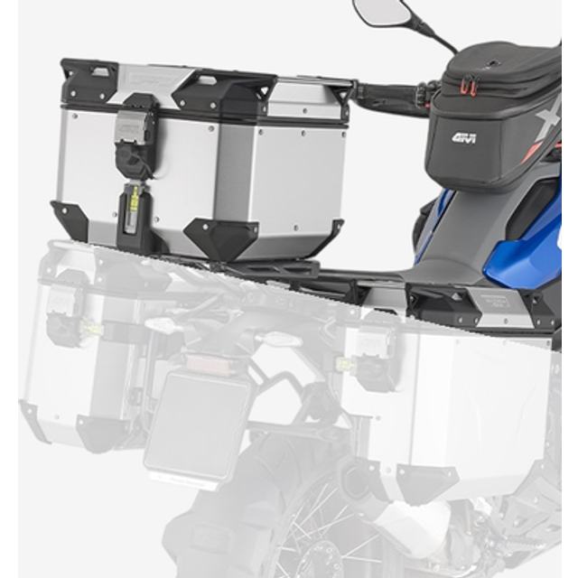 Givi Trekker Outback EVO Anodized Aluminium Toppbox