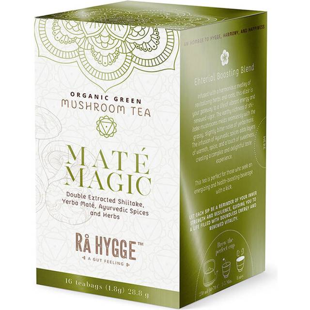 Rå Hygge Yerba Mate Magic Shiitake , 16 påsar
