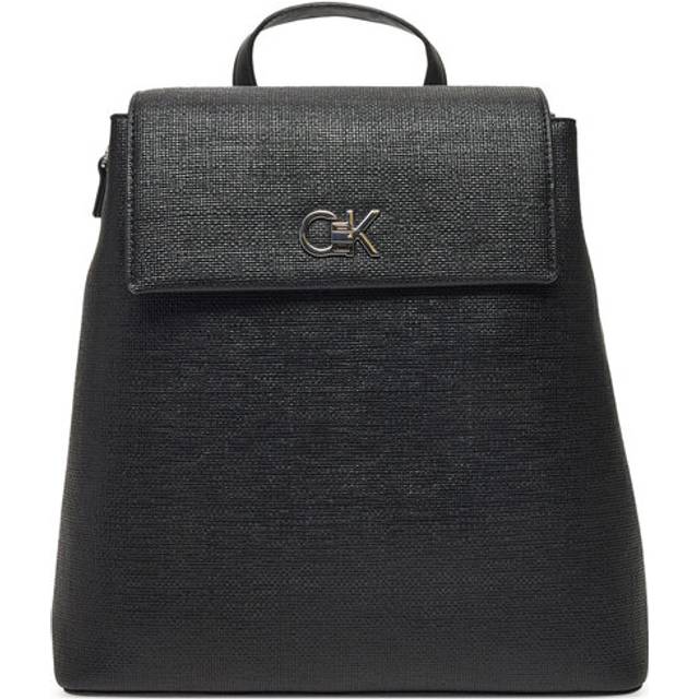 CALVIN KLEIN Ck Backpack With Conv Strap_Tex |Svart |One Size
