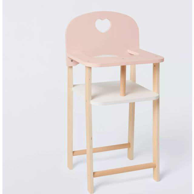John Lewis Wooden Dolls' High Chair