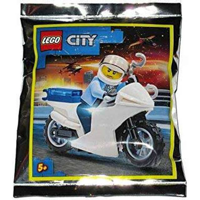 LEGO City Policeman and Motorcycle Foil Pack Set 952001