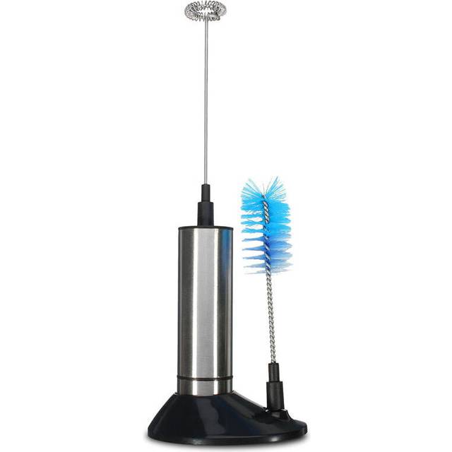 Egg Beater Milk Frother Stainless Steel Coil Tea Coffee Foaming Maker Brush Head Electric Blender