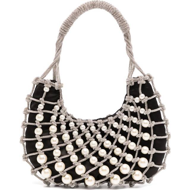 Rosantica - bead embellishment bag - women - Silicone - One Size - Black