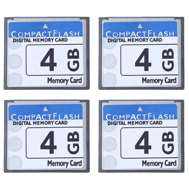 4X Professional 4GB Compact Flash Memory Card for Camera, Advertising Machine, Industrial Computer