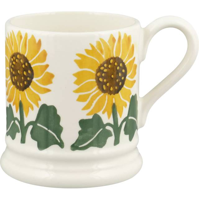 Emma Bridgewater Sunflower Half Pint Earthenware Mug, 300ml
