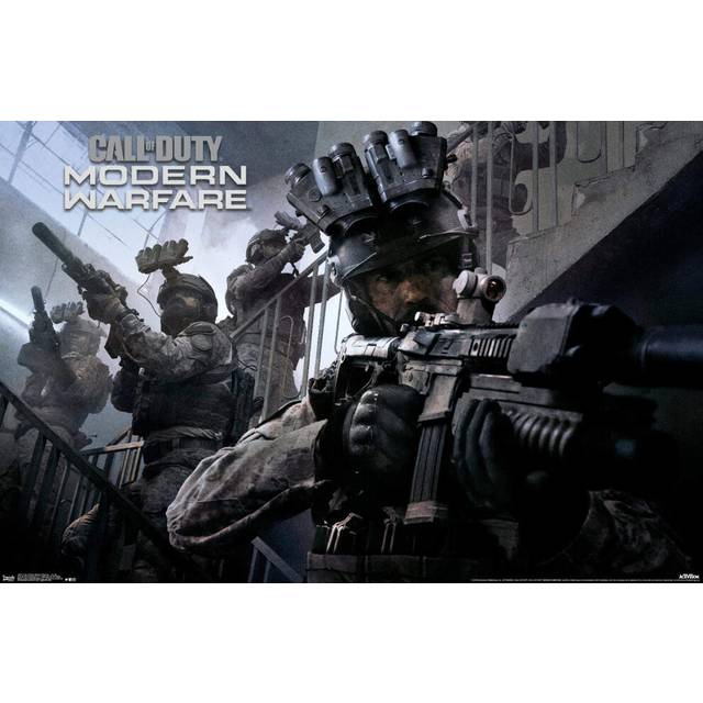 "Trends International Call of Duty: Modern Warfare - Co-Op Wall Poster  22.375"""""""""""""""" x 34""""""""""""""""  Premium Unframed Version"