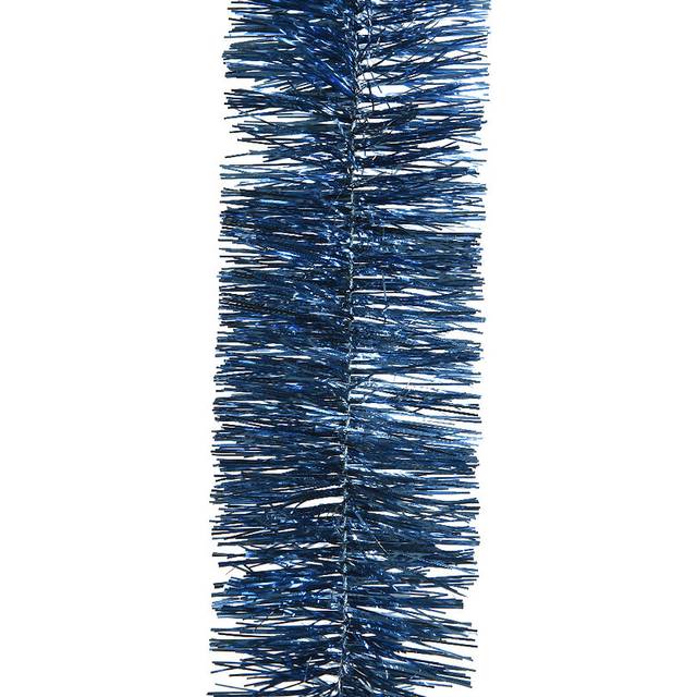 Night Blue Christmas Tinsel Garland 2.7M Navy Blue Shiny Tree Tinsel