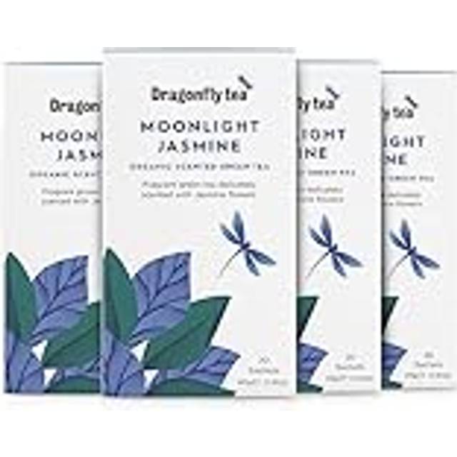 Dragonfly Organic Moonlight Jasmine Green 40g (20s) x4