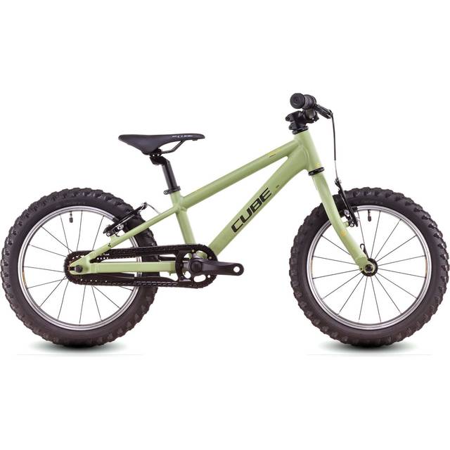 Barncykel Cube Acid 160 Lightolive/Orange 16" 2025