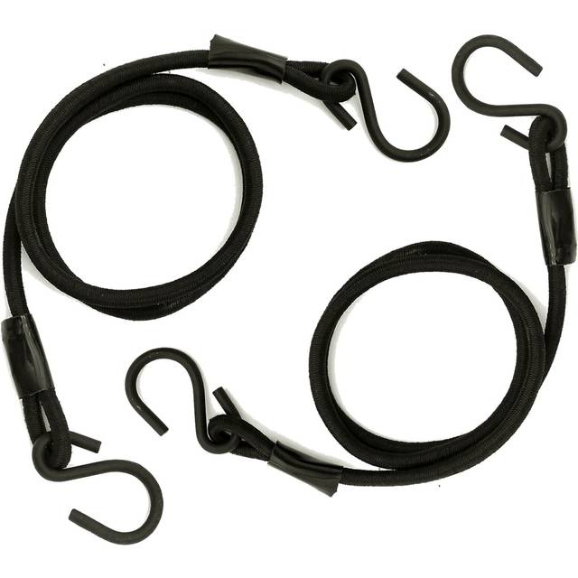 Amtech 24" Heavy Duty Bungee Cord And Clips Set
