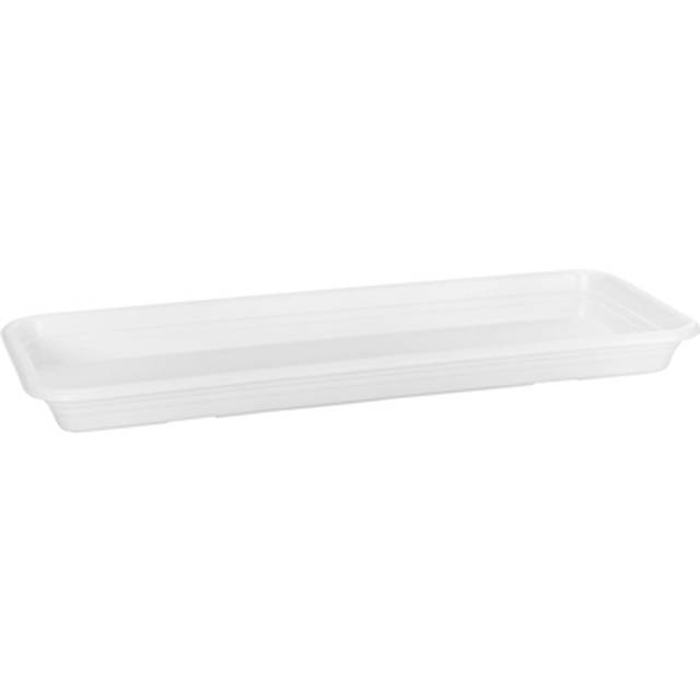 Hadley Universal 40cm Small Rectangular Saucer, White