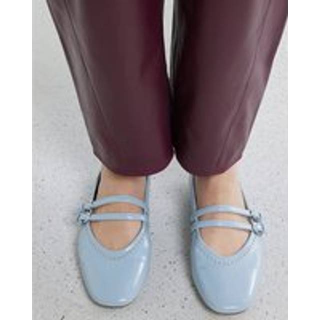 River Island Womens Blue Studded Mary Jane Shoes - 7