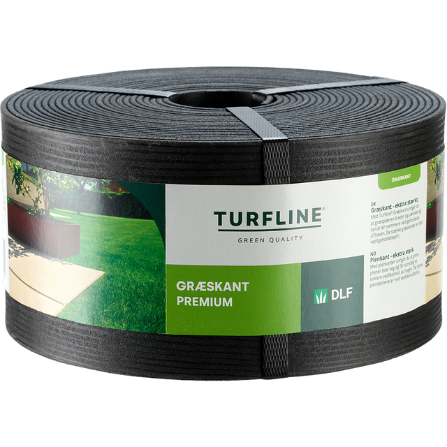 Rabattkant Turfline Premium 12,5Cm 8M Svart