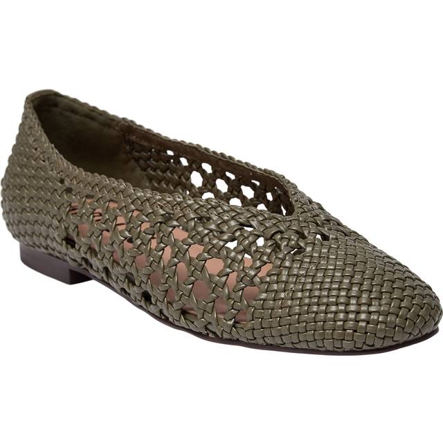 Bibi Lou, Ballerinas, female, Green, 7 UK, Green Pointed Toe Ballerinas for Women