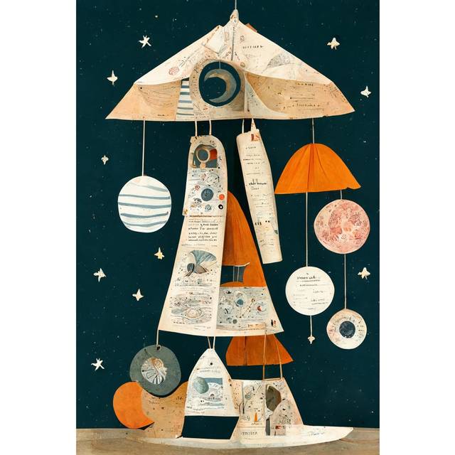 Affisch - Ufo Mobile - 70x100