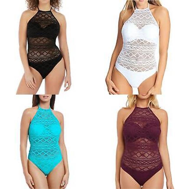 Freya swimwear sundance high neck swimsuit/swimming costume 3974