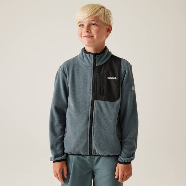 Regatta Boys Frankie Fully Zipped Fleece Jacket 14 Years - Chest 86cm (Height 164-170cm)
