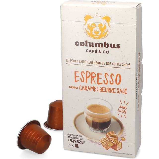 Salted Caramel Espresso - Columbus - 10 kapslar till Nespresso®