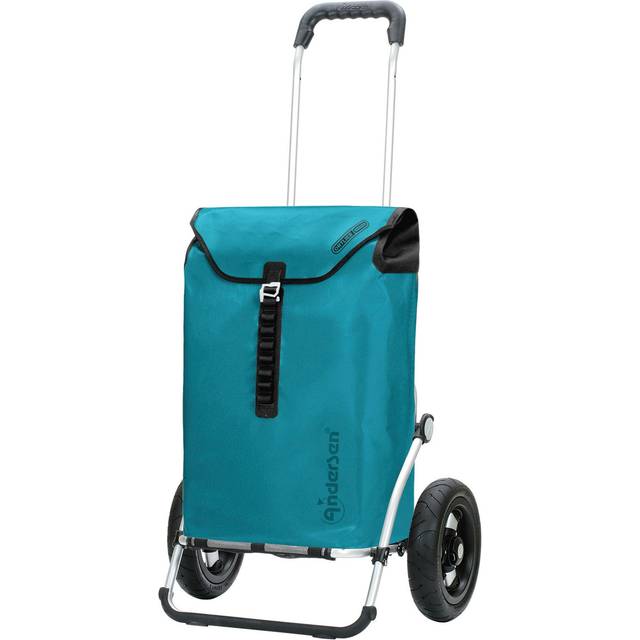 Andersen Shopper Royal Shopper Ortlieb shopping trolley 65 cm with pneumatic wheels petrol