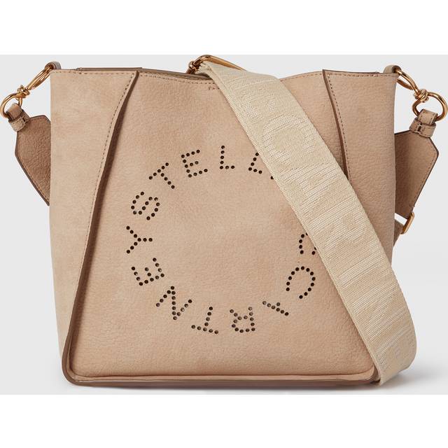 Stella McCartney - Logo Crossbody Shoulder Bag, Woman, Buttercream - U