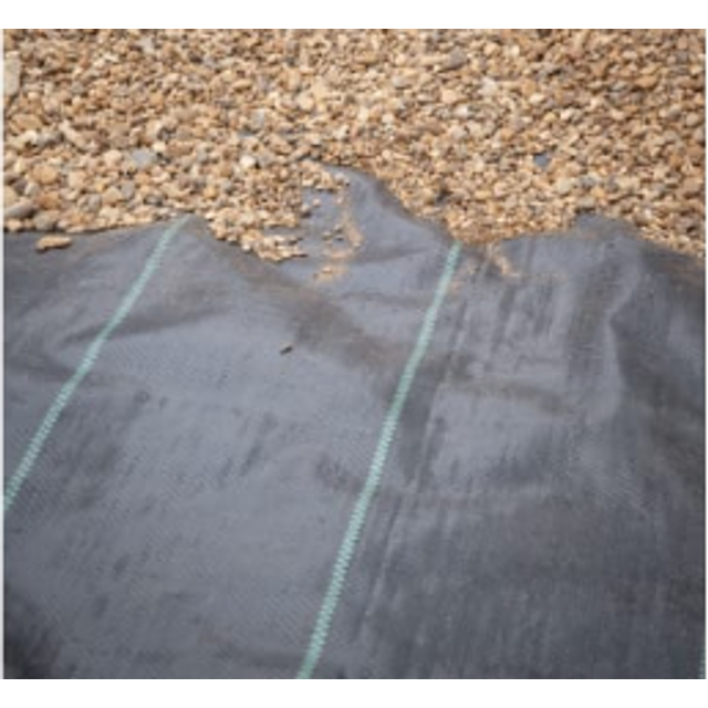 Apollo Heavy Duty Weed Control Landscape Fabric - 1m x 20m - Black