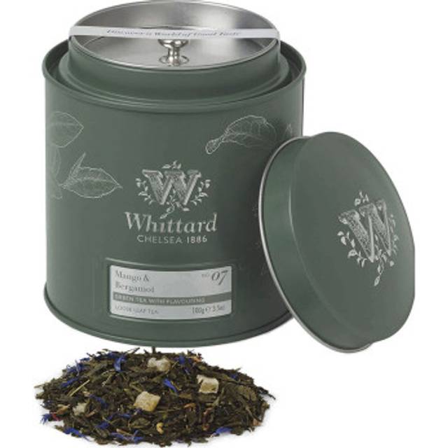 Mango Bergamot Loose Tea Caddy 100g - Whittard - Yellow