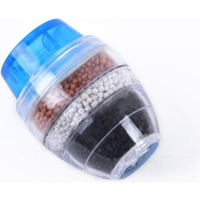 6 PCS Household Activated Carbon Water Filter Mini Kitchen Faucet Water Purifier Purifying Plant Filtration Terminal Purification Tool