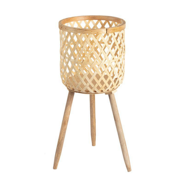 Flowerpot Bamboo Rattan L