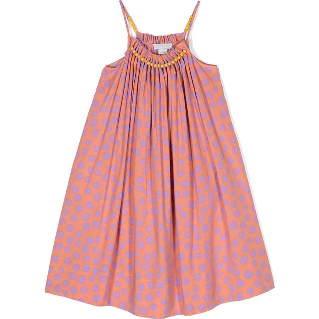 Stella McCartney Kids - polka-dot cami dress - kids - Viscose/Lyocell - 12 - Pink