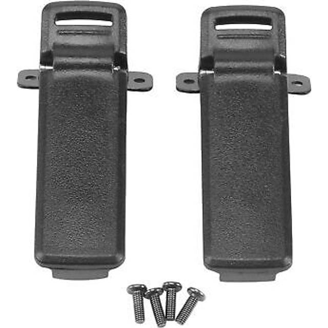 2Pcs Spare Back Belt Clip for 2-way intercom UV5R