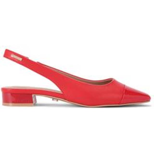 Carvela Amelia Slingback Ballerina Pumps, Bright Red