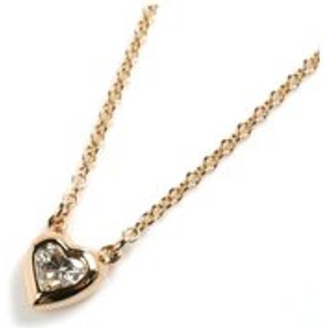 Womens Preloved Heart Pendant Necklace Rose Gold Wo - Metallics - One Size