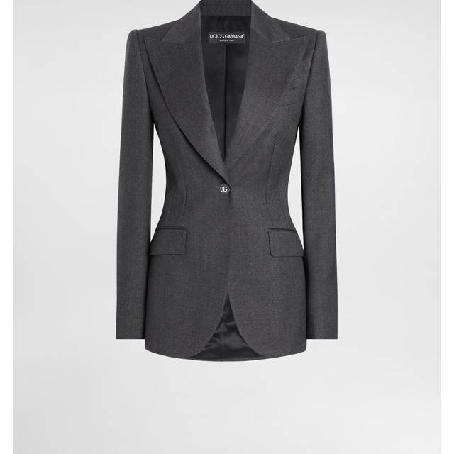 Dolce&Gabbana Virgin wool blazer - grey (UK 14)