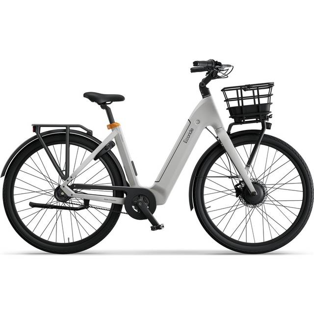 Elcykel Ecoride Ambassador 4 Framhjulsmotor Remdrift Fotbroms White l 2025