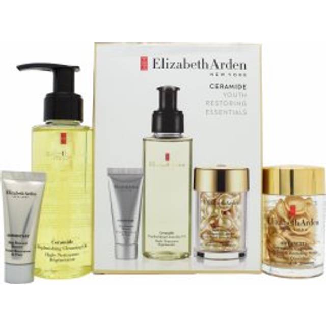 Elizabeth Arden Ceramide Youth Restoring Essentials Presentset 100ml Cleansing Oil + 5ml Renewal Booster + 30 Serum Capsules (100ml)
